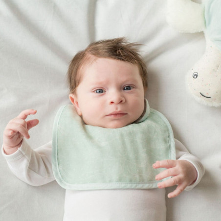 Lot de 3 bavoirs naissance TROIS KILOS SEPT Au large de Nova