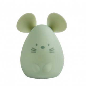 Veilleuse Souris 12 cm NATTOU vert