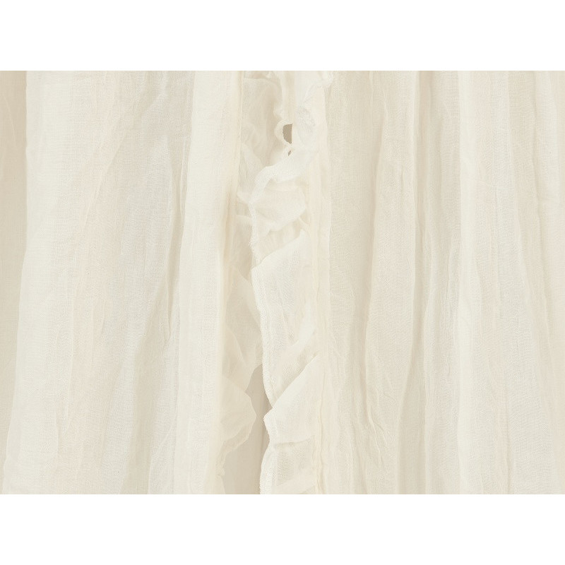 Ciel de lit vintage 155cm JOLLEIN Ruffle ivory