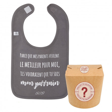 Pochette surprise "ils voudraient que tu sois mon parrain" BB&CO