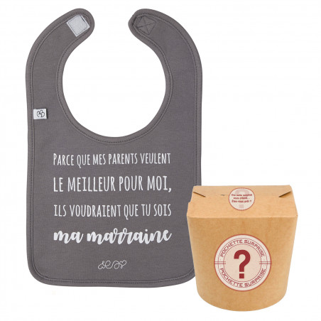 Pochette surprise "ils voudraient que tu sois ma marraine" BB&CO