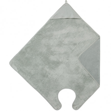 Sortie de bain tablier en bambou BB&CO Vert de gris