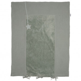 Housse de matelas à langer BB&CO Mix & Match Vert de gris