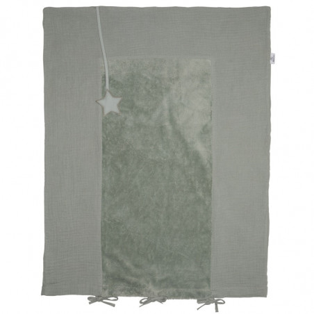 Housse de matelas à langer BB&CO Mix & Match Vert de gris