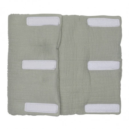 Tour de lit modulable & respirant BB&CO Vert de gris