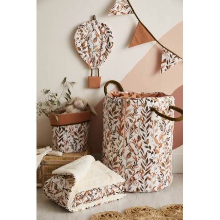 Set de 2 corbeilles de rangement BB&CO Caramel Forest