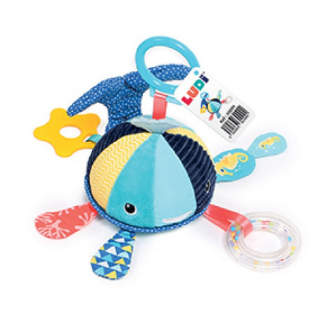 Jouet d’activités Baleine à suspendre LUDI