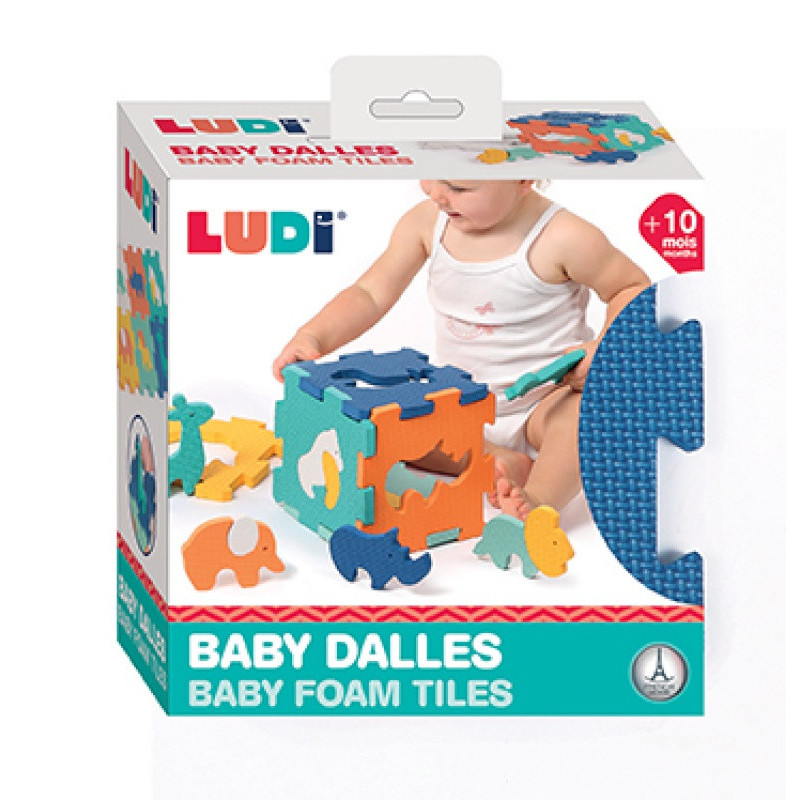 Baby dalles en mousse Animaux LUDI