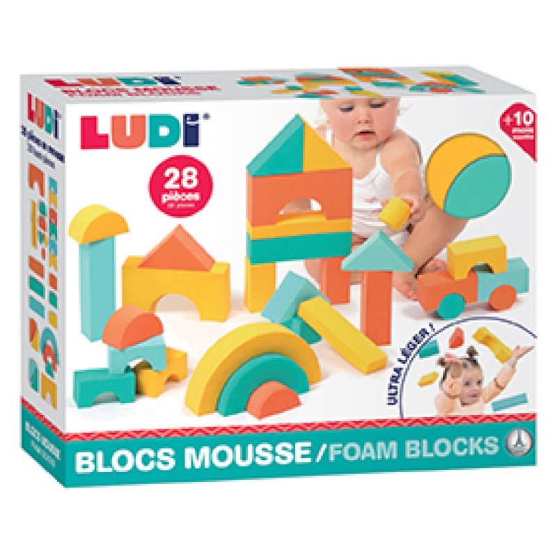 Blocs de construction en mousse LUDI