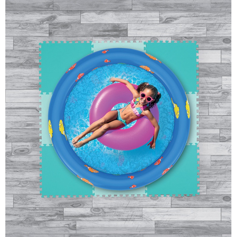 Tapis de sol XXL LUDI bicolore