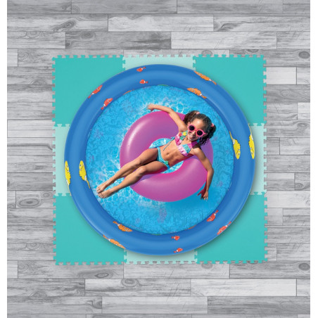 Tapis de sol XXL LUDI bicolore