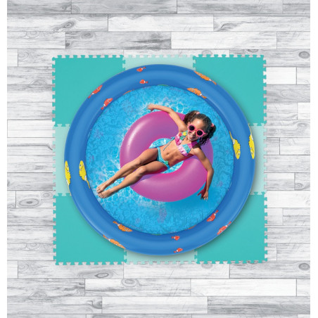 Tapis de sol XXL LUDI bicolore