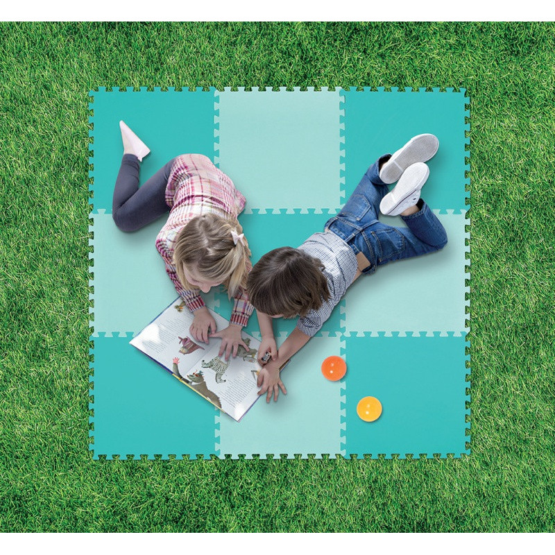 Tapis de sol XXL LUDI bicolore