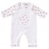 Ensemble tee-shirt + salopette 3m Cœur BB&CO Ma petite layette