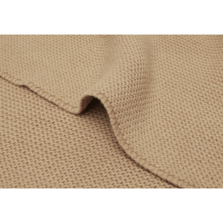 Couverture 75 x 100 cm Basic Knit JOLLEIN Biscuit