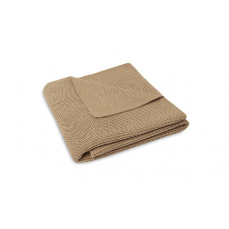 Couverture 75 x 100 cm Basic Knit JOLLEIN Biscuit