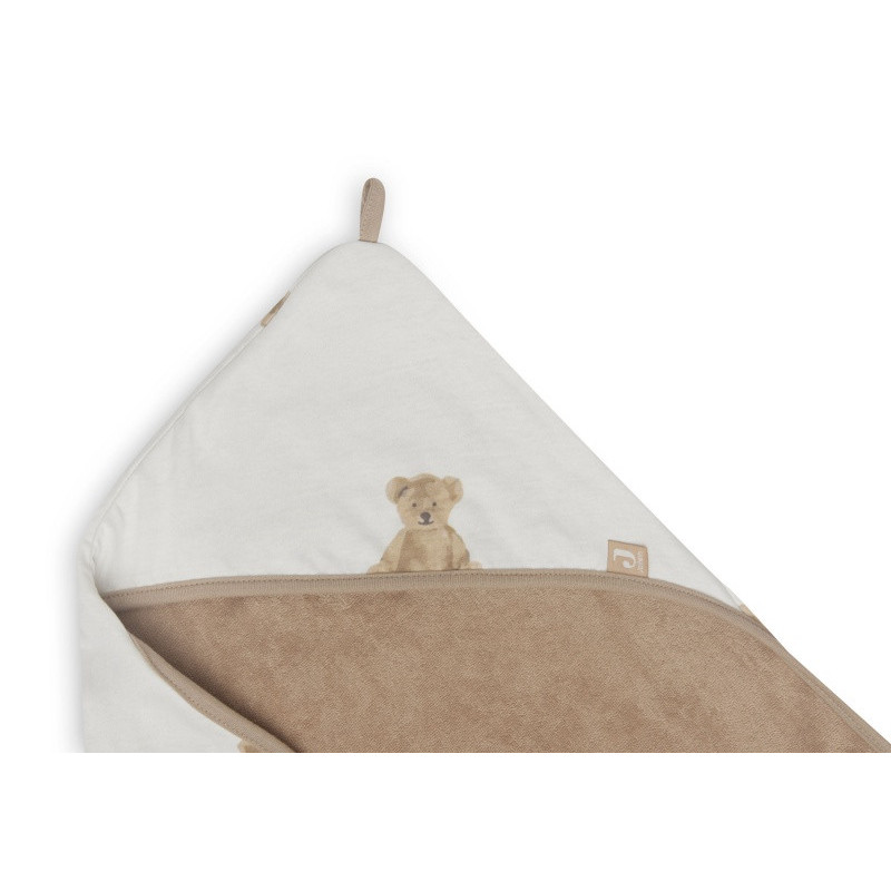 Sortie de bain Gots 75x75 JOLLEIN Teddy bear