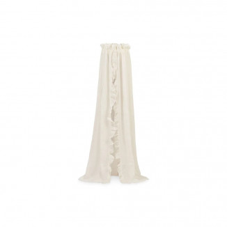 Ciel de lit vintage 155cm JOLLEIN Ruffle ivory