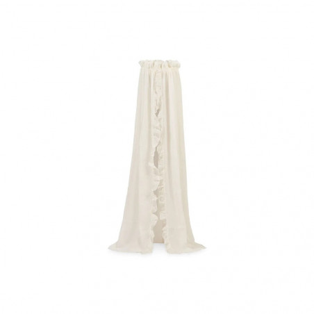Ciel de lit vintage 155cm JOLLEIN Ruffle ivory