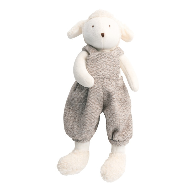 Peluche Albert le mouton "les p'tits frères" MOULIN ROTY La grande famille