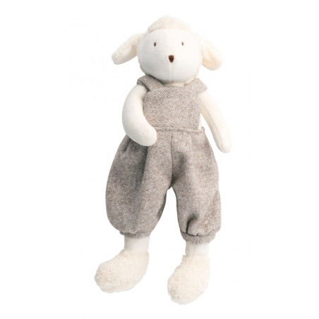 Peluche Albert le mouton "les p'tits frères" MOULIN ROTY La grande famille