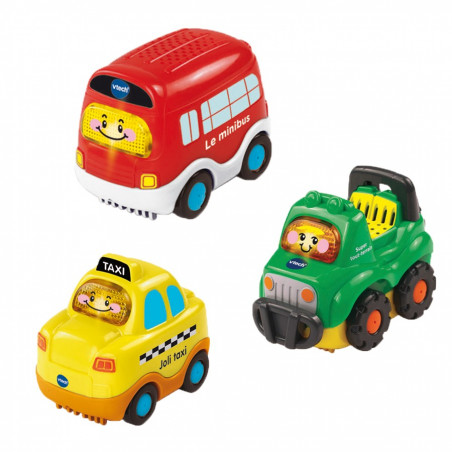 Tut Tut Bolides VTECH Coffret trio city
