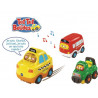 Tut Tut Bolides VTECH Coffret trio city