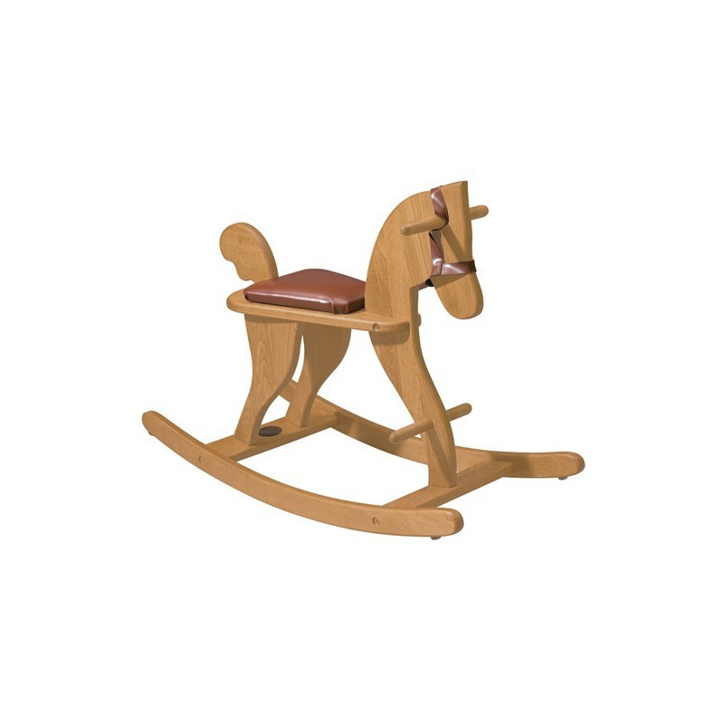 Cheval à bascule en bois MOULIN ROTY Jouets d'hier