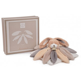 Doudou lapin Collector DOUDOU ET COMPAGNIE Taupe