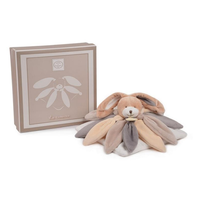 Doudou lapin Collector DOUDOU ET COMPAGNIE Taupe