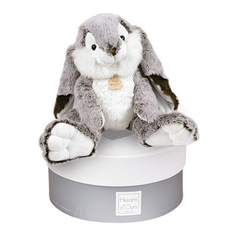 Peluche lapin Marius grand modèle HISTOIRE D'OURS Les Z'animoos