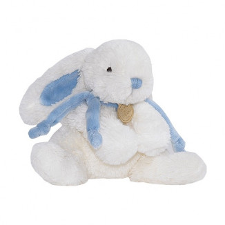 Peluche Lapin Bonbon petit modèle DOUDOU ET COMPAGNIE Bleu