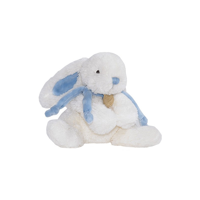 Peluche Lapin Bonbon petit modèle DOUDOU ET COMPAGNIE Bleu