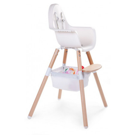 Panier pour chaise Evolu CHILDHOME Blanc
