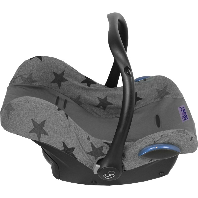 Housse de Gr0+ Seat cover DOOKY Étoiles grises
