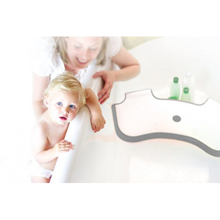 Réducteur de baignoire BABYDAM Blanc/Gris