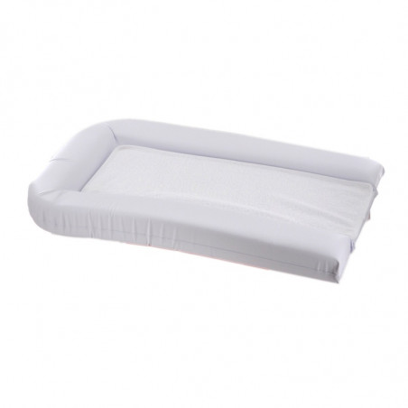 Matelas à langer + 2 éponges amovibles DOMIVA Blanc
