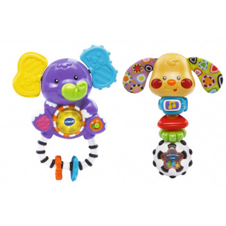 Hochet p'tit chien ou éléphanteau VTECH
