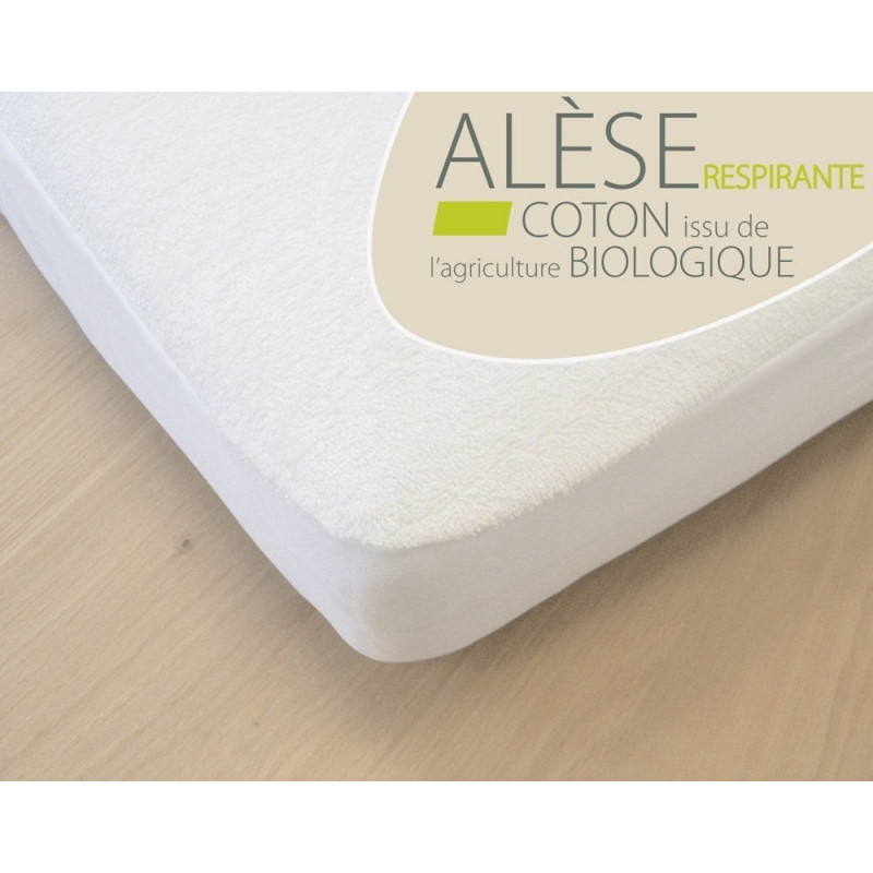 Alèse 60x120 en coton bio KADOLIS