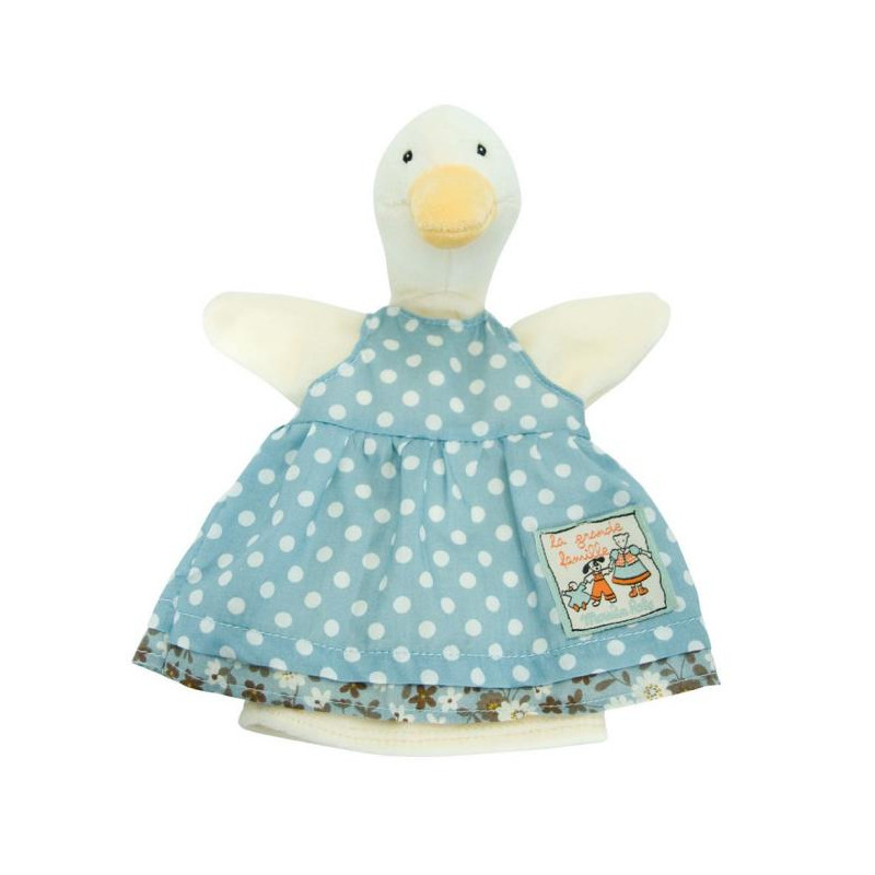 Marionnette Jeanne la cane MOULIN ROTY La grande famille