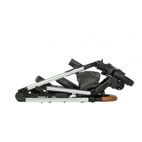 Poussette double 2Go avec 2 assises PERICLES Tweed