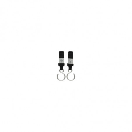 Lot de 2 crochets pour poussette métal LASSIG