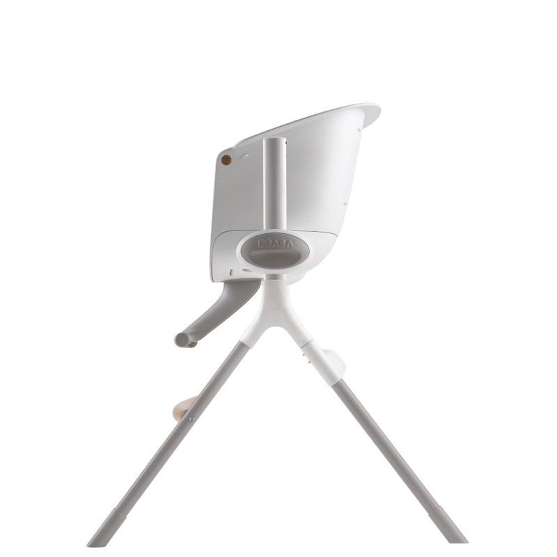 Chaise-haute Up & Down BEABA Grey/White