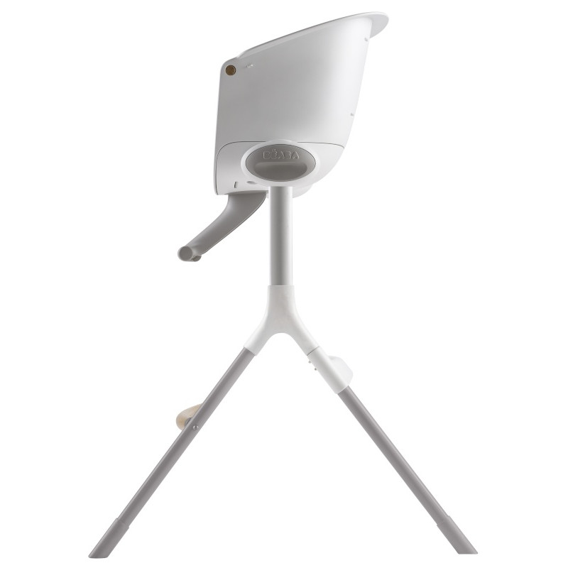 Chaise-haute Up & Down BEABA Grey/White