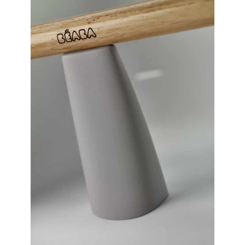 Chaise-haute Up & Down BEABA Grey/White