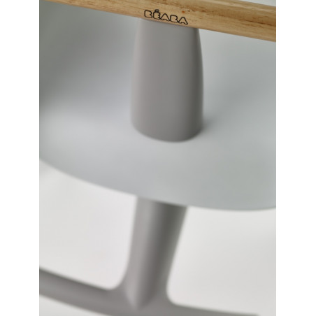 Chaise-haute Up & Down BEABA Grey/White