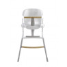 Chaise-haute Up & Down BEABA Grey/White