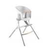 Chaise-haute Up & Down BEABA Grey/White