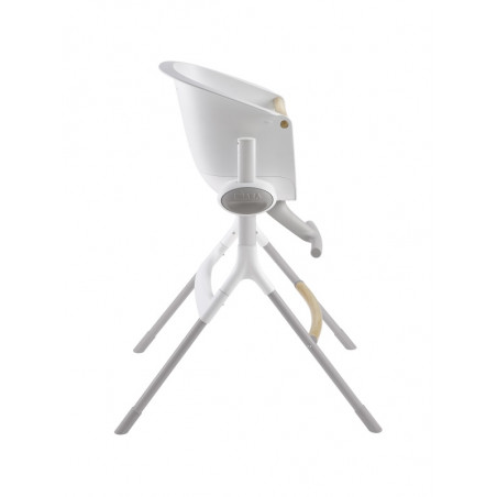Chaise-haute Up & Down BEABA Grey/White
