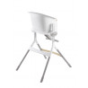 Chaise-haute Up & Down BEABA Grey/White